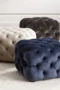 Tufted Velvet Ottoman